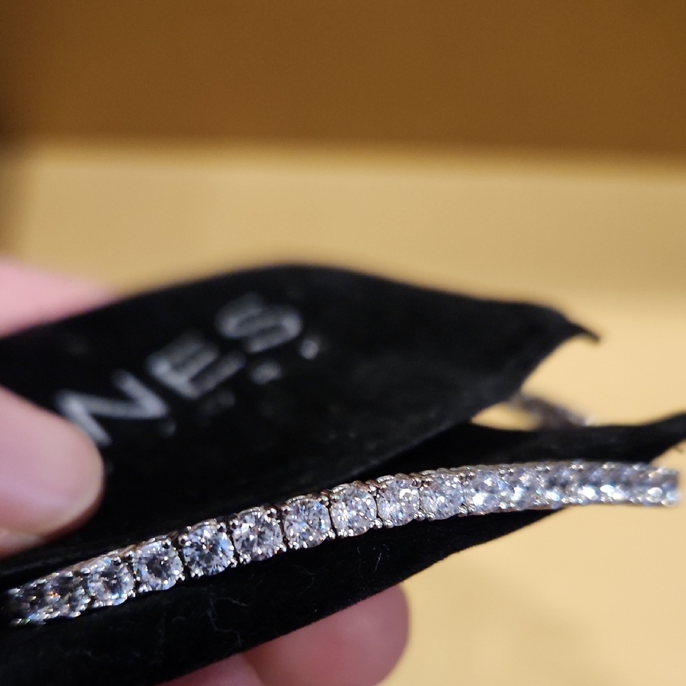 Jones New York Silver Tennis Bracelet